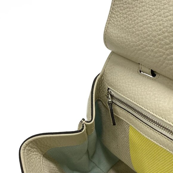 GUCCI Bamboo Classic Cream Leather Handbag bran615-100325 - Picture 11 of 14